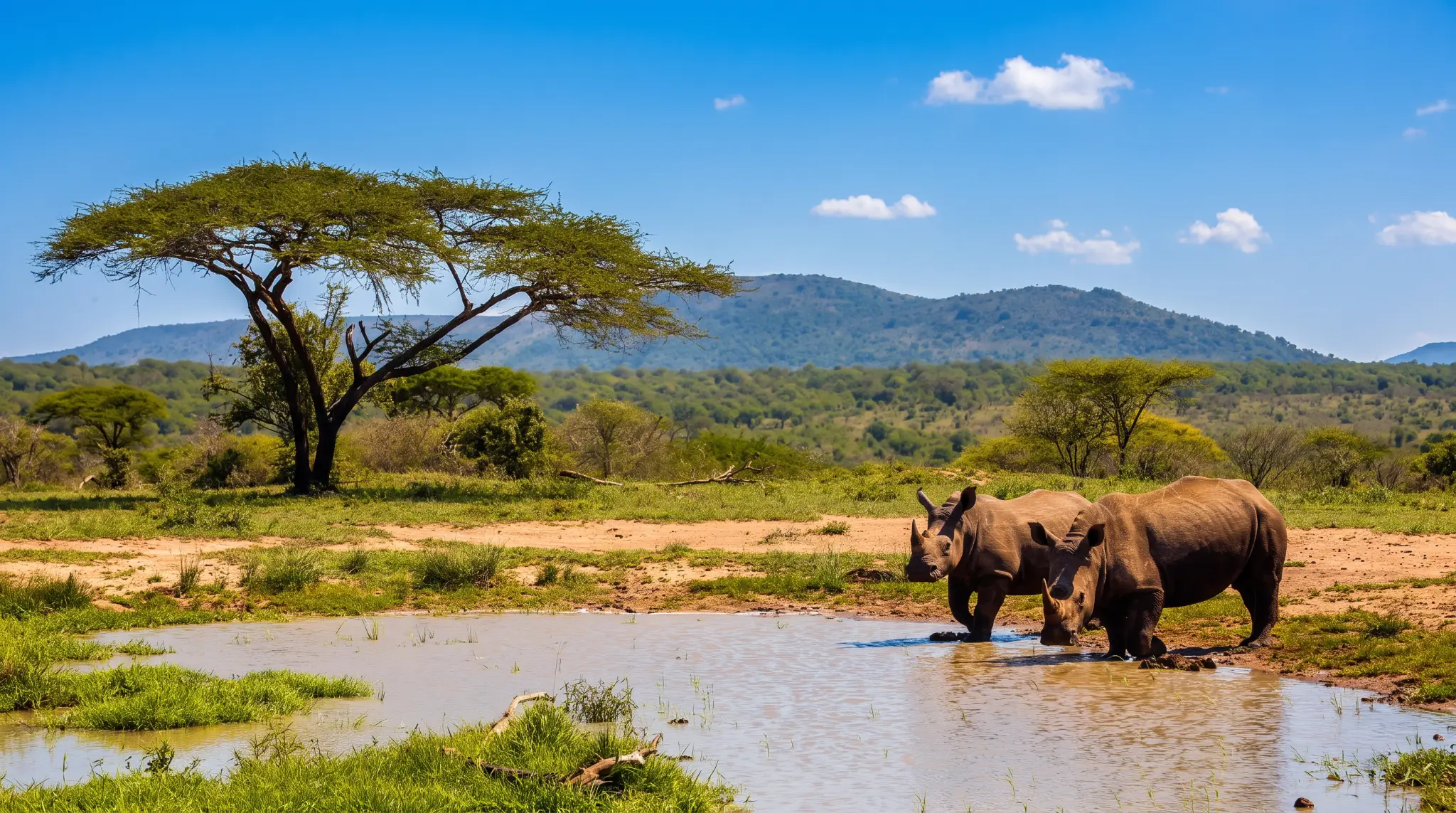 Hluhluwe-iMfolozi is Africa's oldest proclaimed game reserve