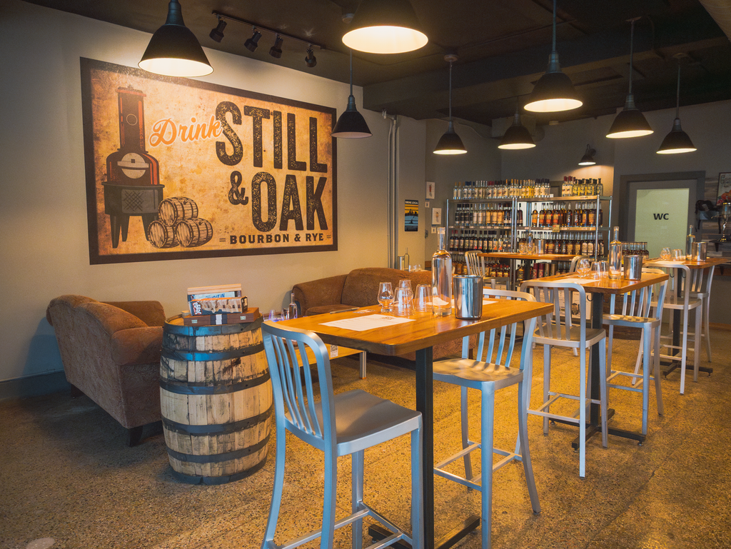 Still & Oak, A Great Lakes Distillery Tasting Room