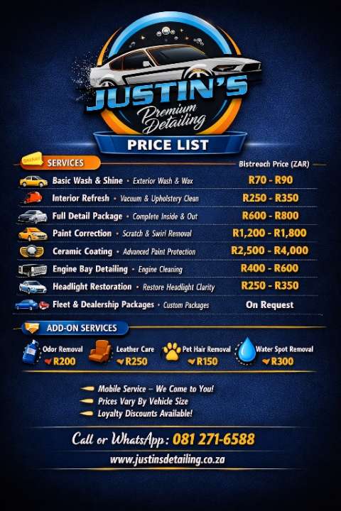 Justin's Premium Detailing