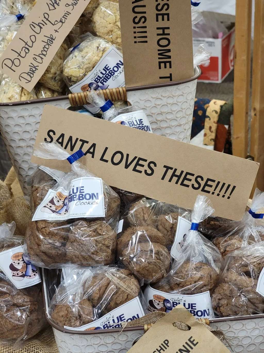 Julie's Blue Ribbon Cookies
