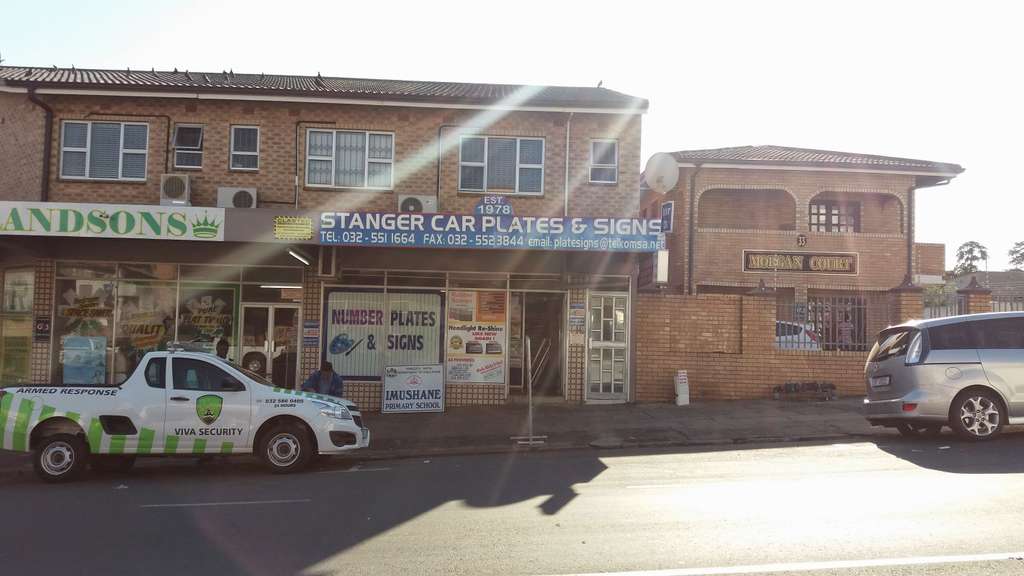Stanger Car Plates and Signs (Since 1978)