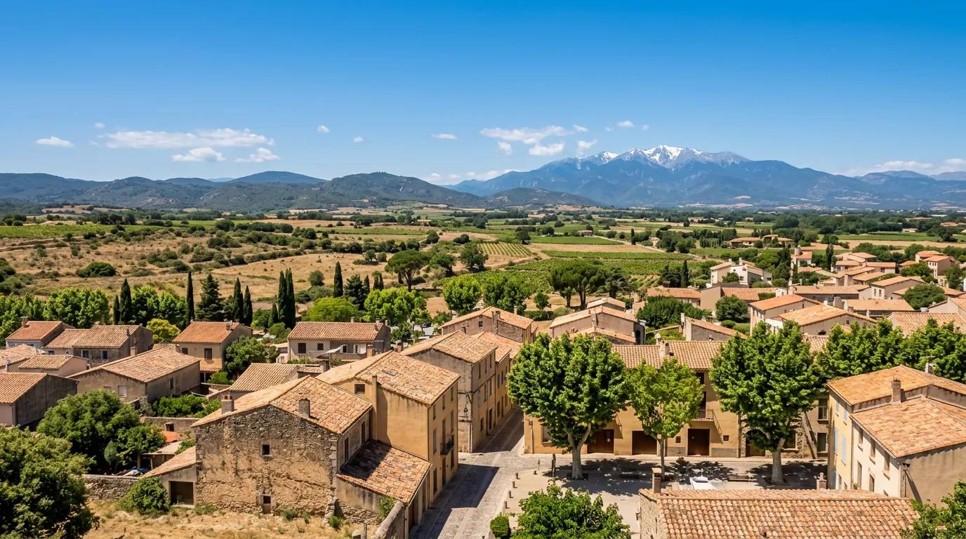 Sunny daytime view of Le Soler
