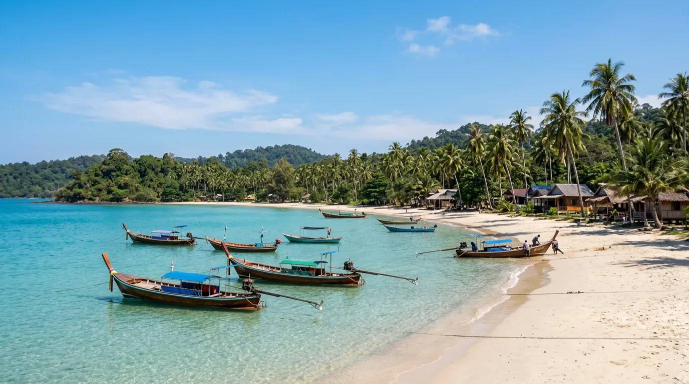 Sunny daytime view of Ko Kut