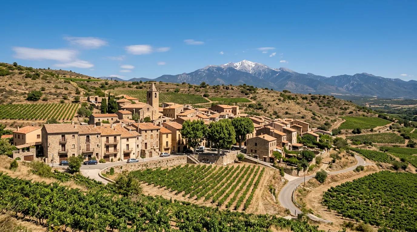 Sunny daytime view of Calce